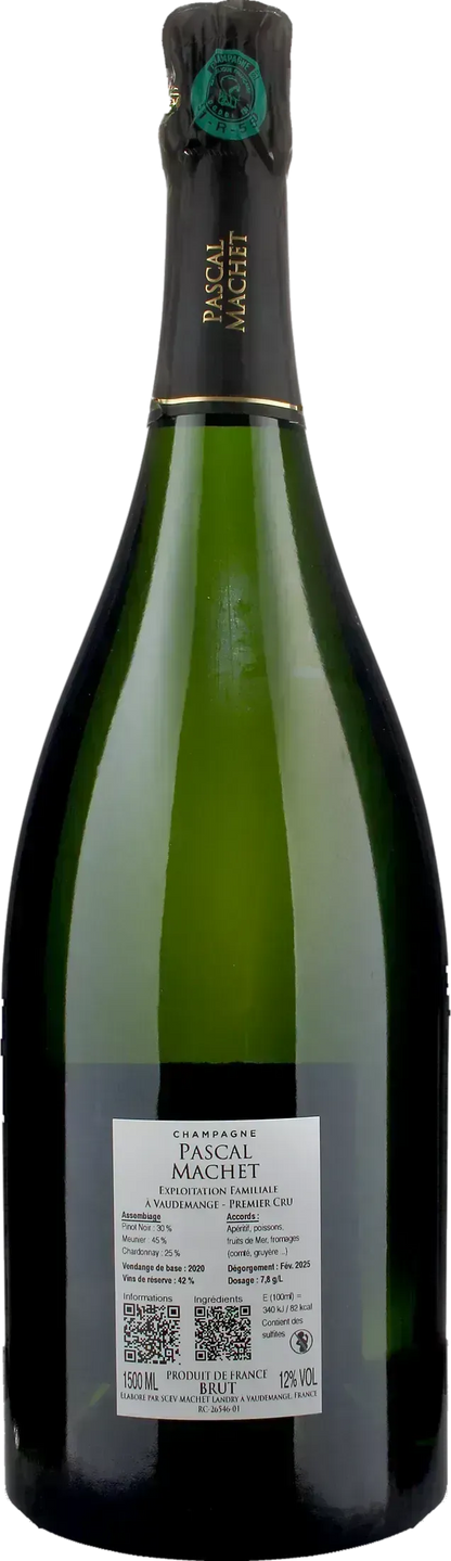 Pascal Machet Champagne Premier Cru Tradition Brut Magnum