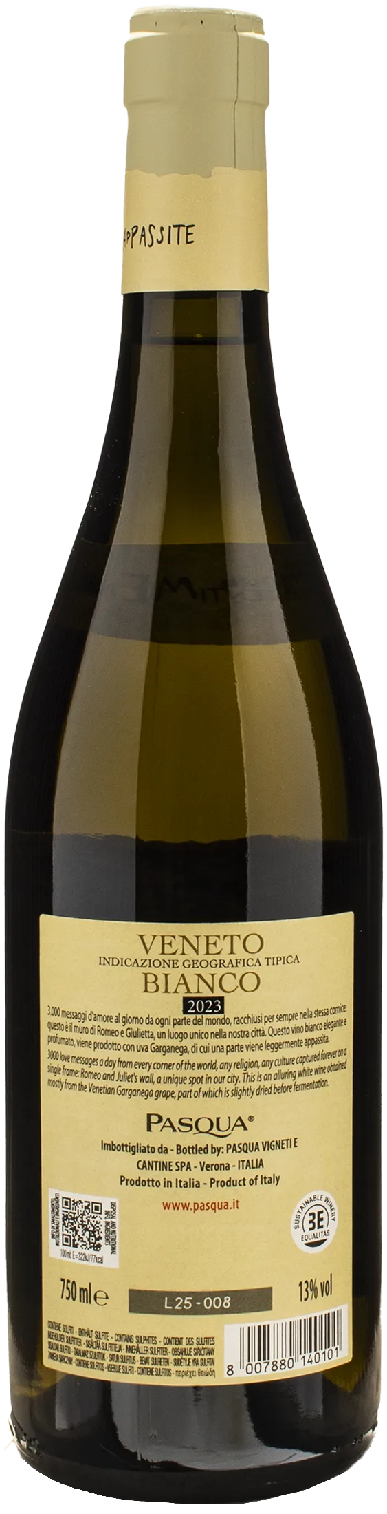 Pasqua Romeo & Juliet Passione Sentimento Bianco 2023