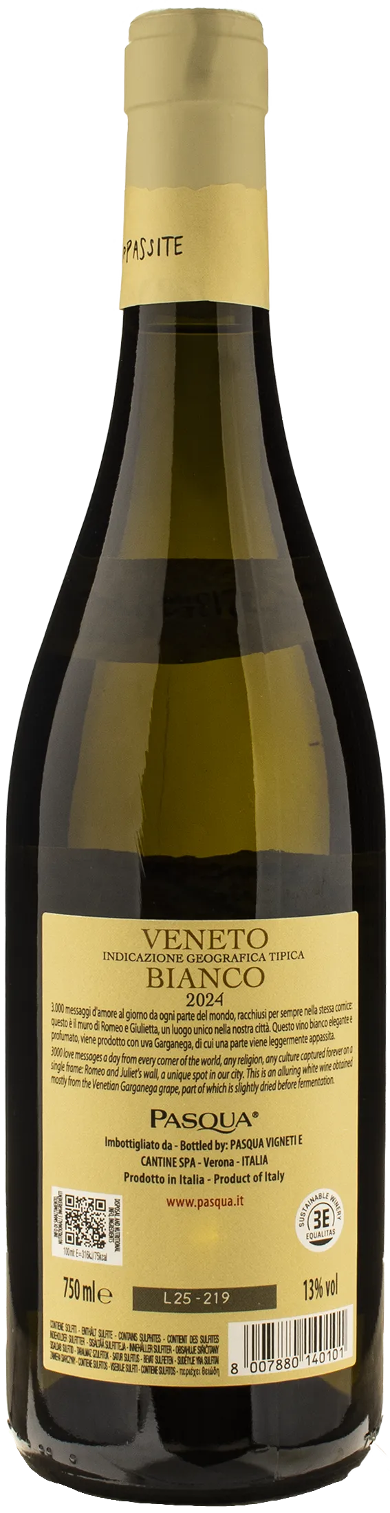 Pasqua Romeo & Juliet Passione Sentimento Bianco 2024