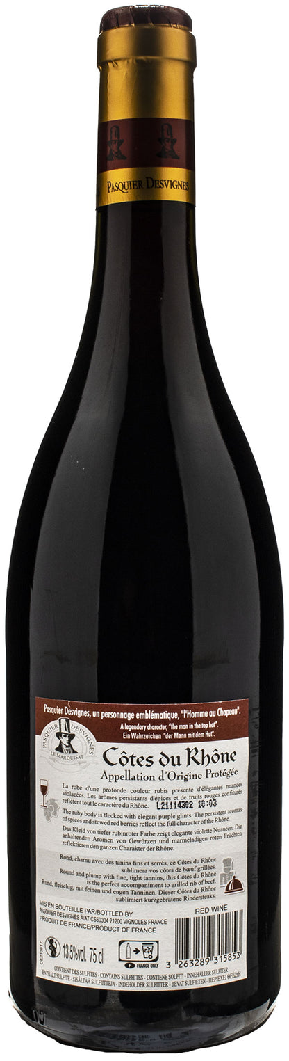 Pasquier Desvignes Cotes du Rhone 2021