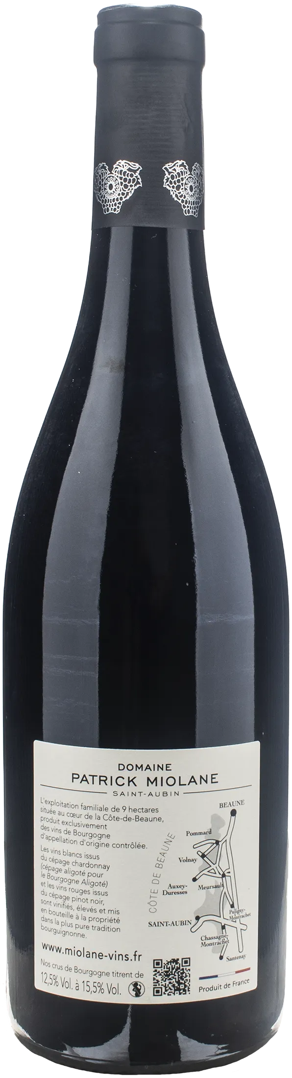 Patrick Miolane Sain-Aubin Rouge 1er Cru Les Perrieres 2022