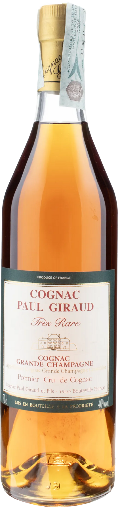 Paul Giraud Premier Cru de Cognac Grande Champagne Tres Rare 0.7L
