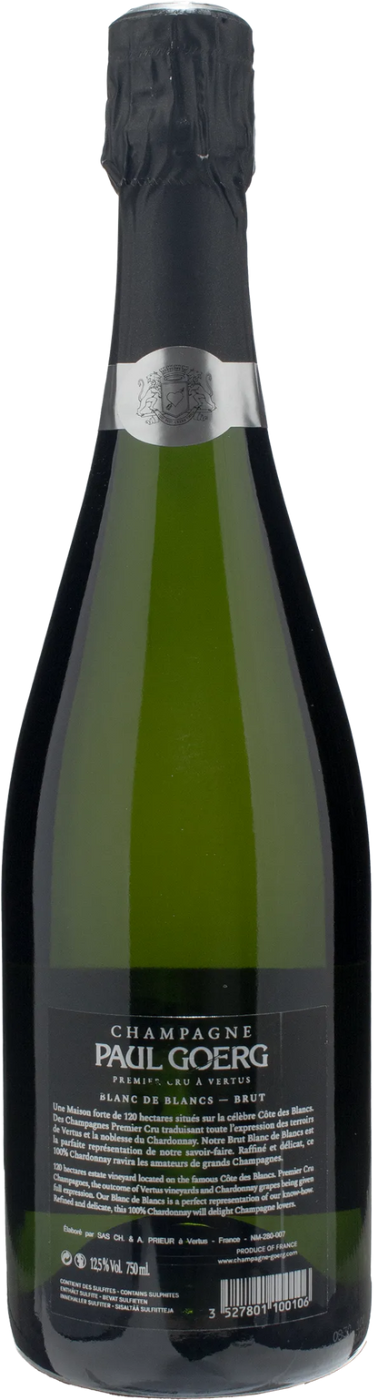 Paul Goerg Champagne Blanc de Blancs Premier Cru Brut