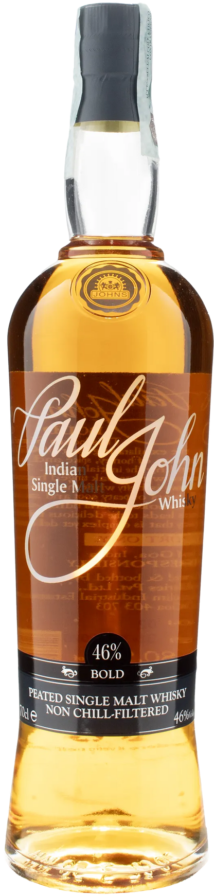 Paul John Indian Single Malt Whisky Bold