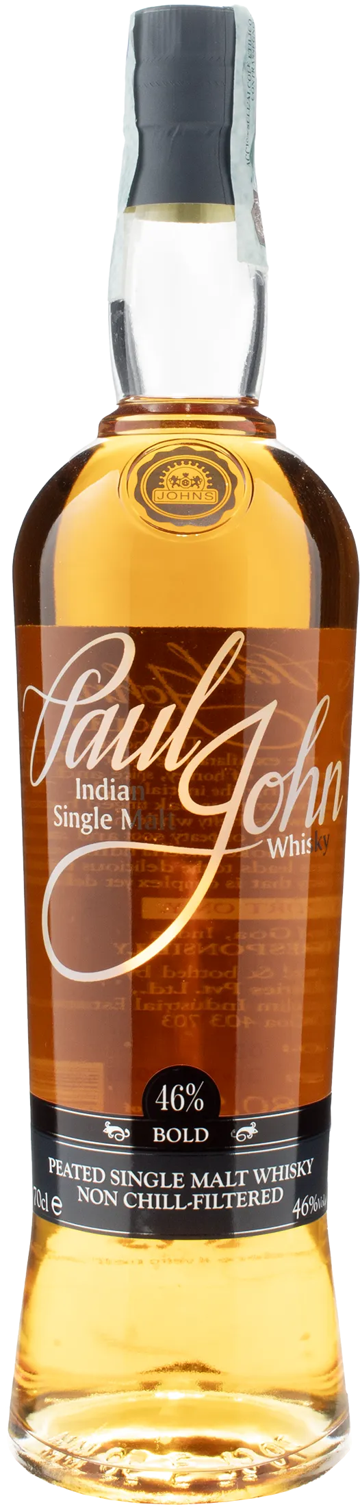 Paul John Indian Single Malt Whisky Bold