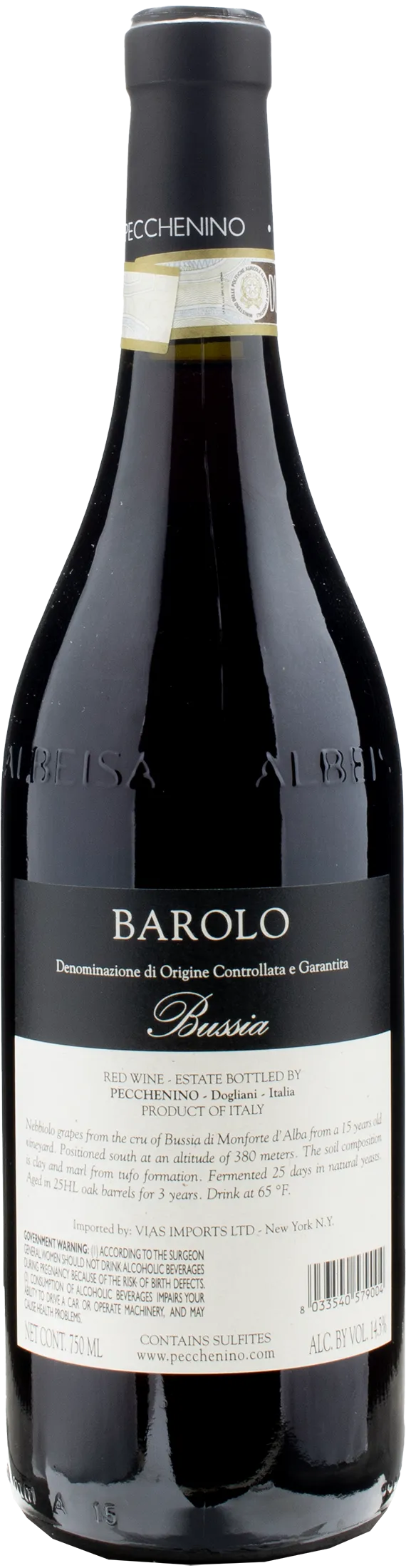 Pecchenino Barolo Bussia 2019