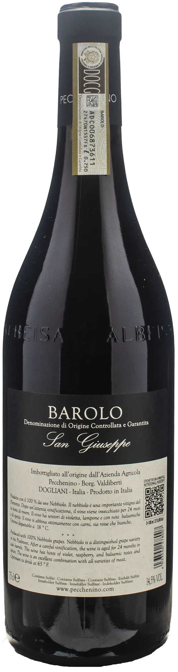 Pecchenino Barolo San Giuseppe 2020