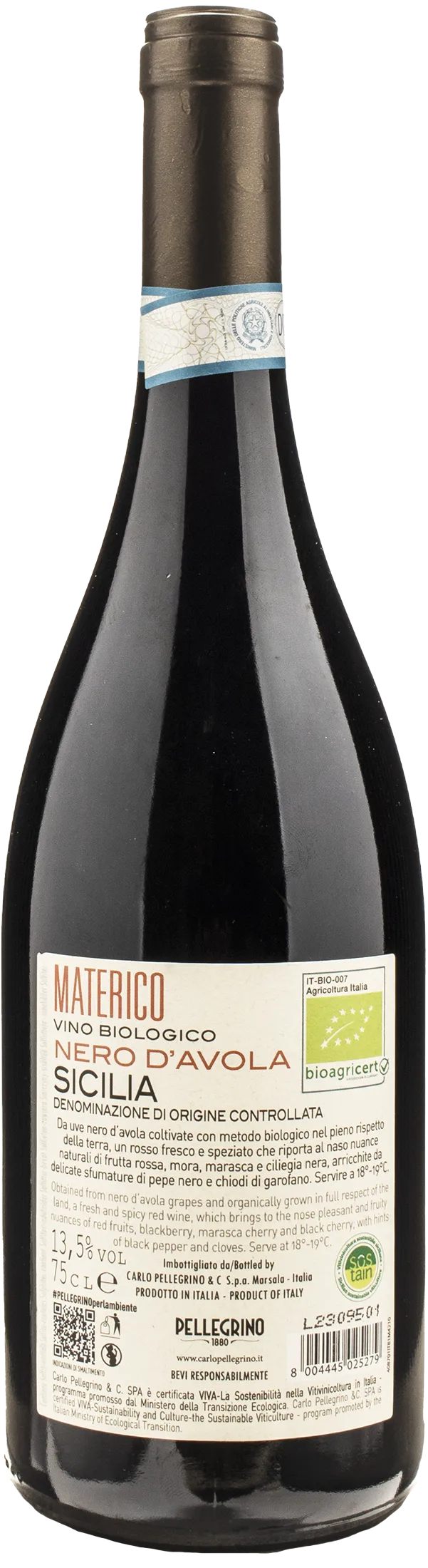Pellegrino Materico Nero D'Avola 2022