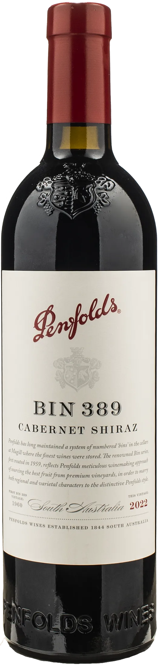 Penfolds Bin 389 Cabernet Shiraz 2022