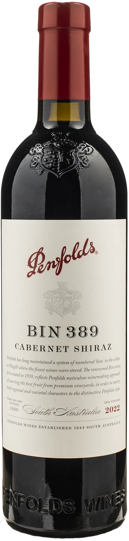 Penfolds Bin 389 Cabernet Shiraz 2022