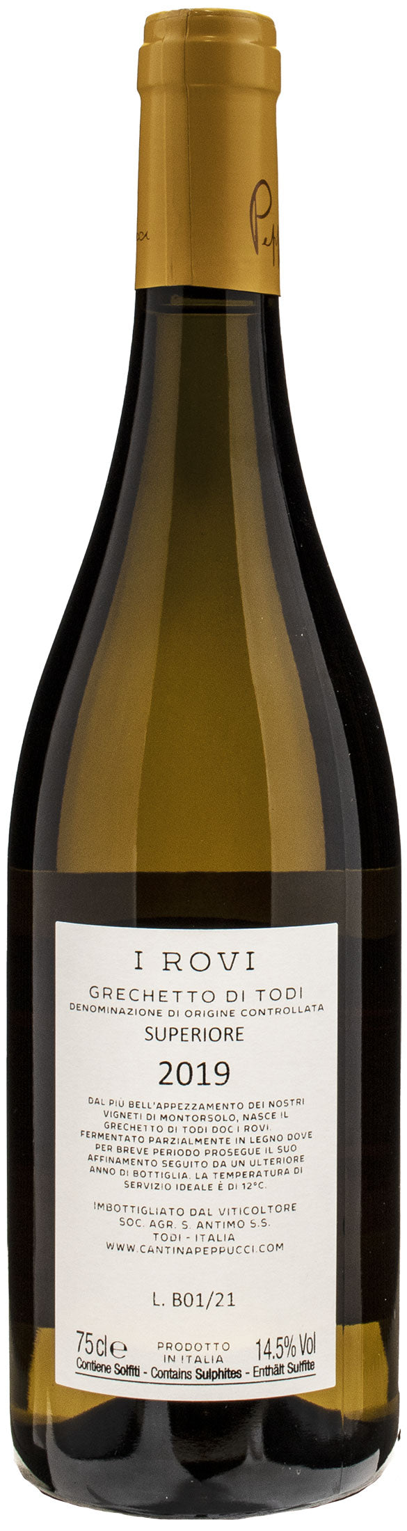 Peppucci I Rovi Grechetto Di Todi Superiore 2019