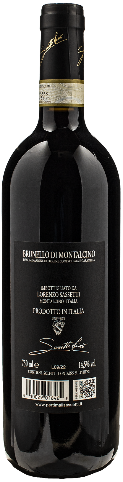 Pertimali Sassetti Brunello di Montalcino 2018