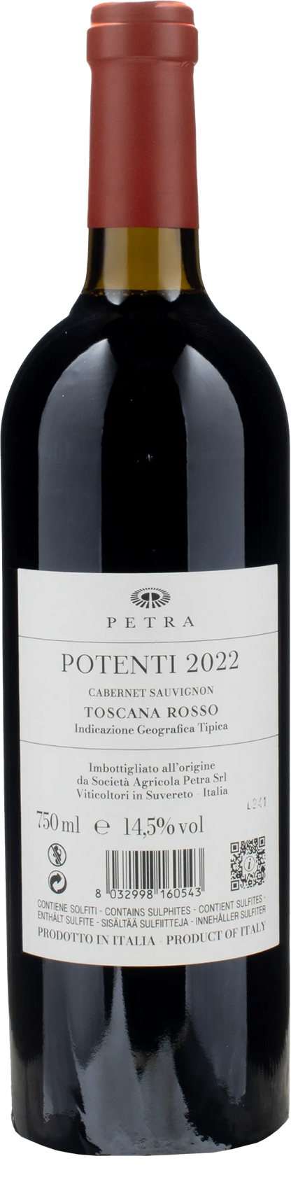 Petra Cabernet Sauvignon Toscana Potenti 2022