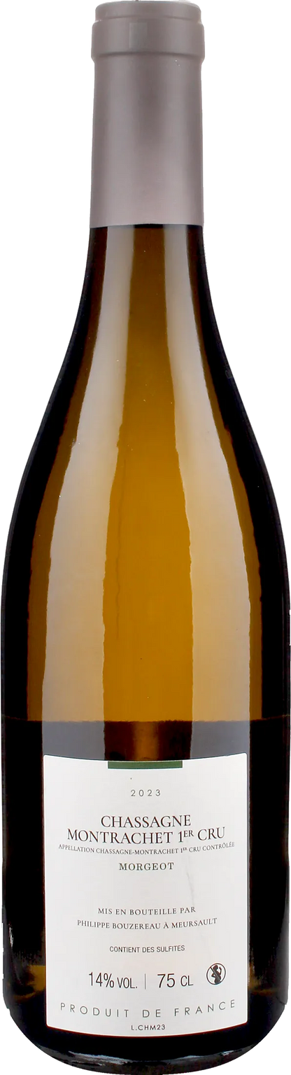Philippe Bouzereau Chassagne Montrachet 1er Cru Abbaye de Morgeot 2023