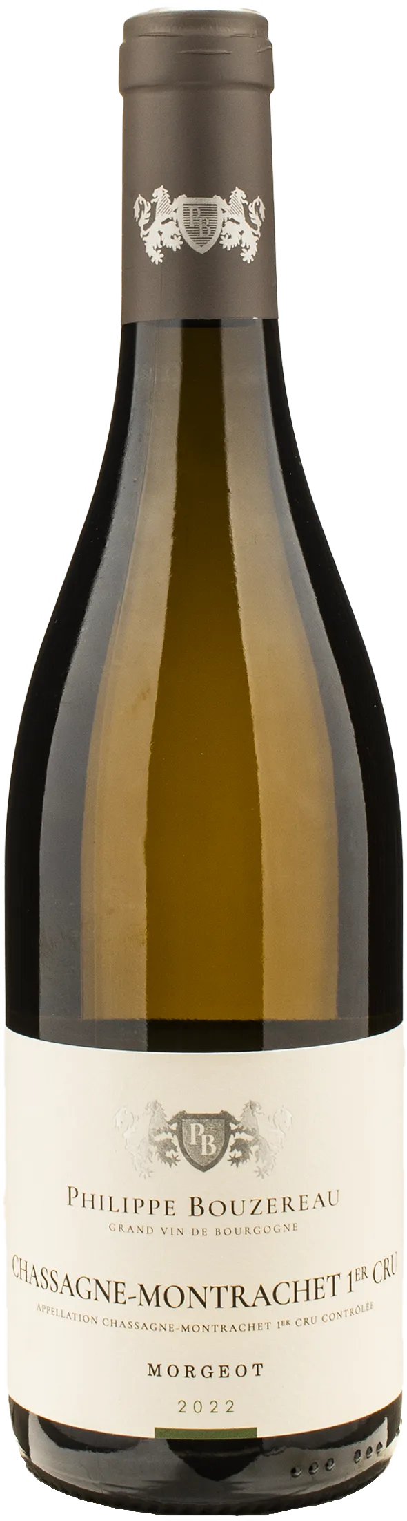 Philippe Bouzereau Chassagne Montrachet 1er Cru Morgeot 2022
