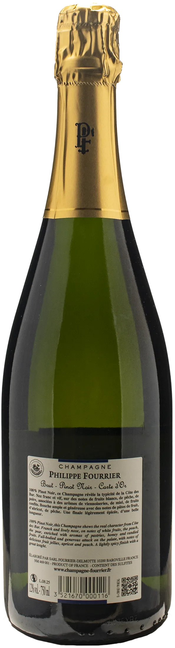 Philippe Fourrier Champagne Blanc de Noirs Brut