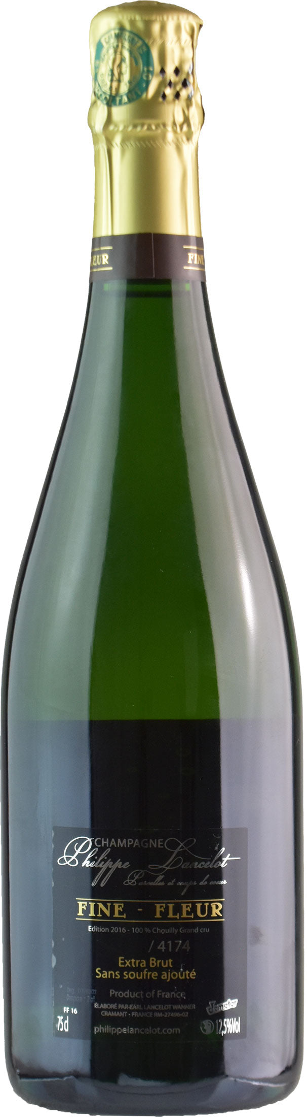 Philippe Lancelot Champagne Fine Fleur Extra Brut 2016 | XtraWine