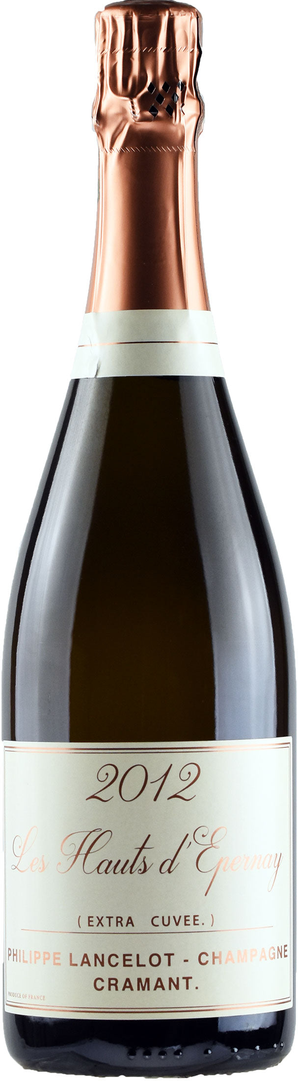 Philippe Lancelot Champagne Les Hautes d'Epernay Brut Nature 2012