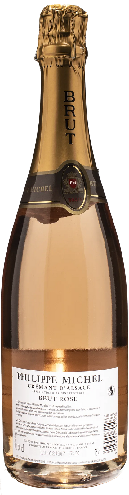 Philippe Michel Cremant d'Alsace Rosato Brut