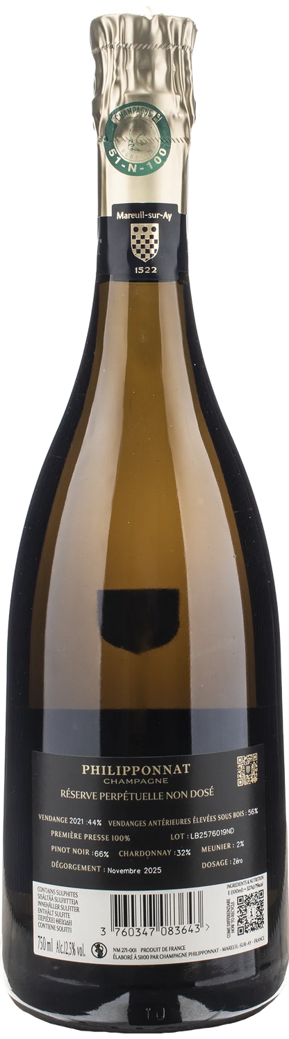 Philipponnat Champagne Reserve Perpetuelle Non Dose