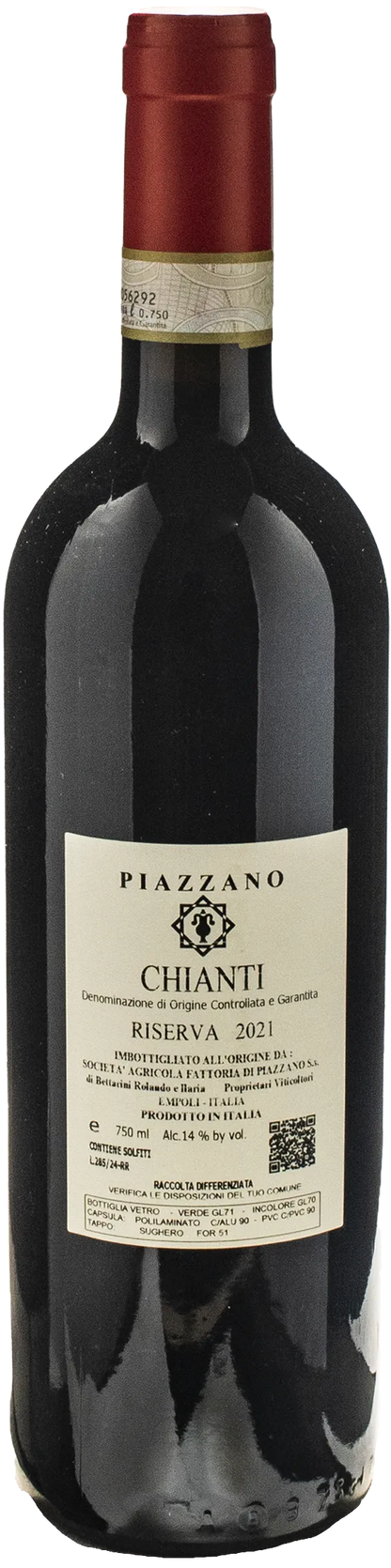 Piazzano Chianti Riserva 2021