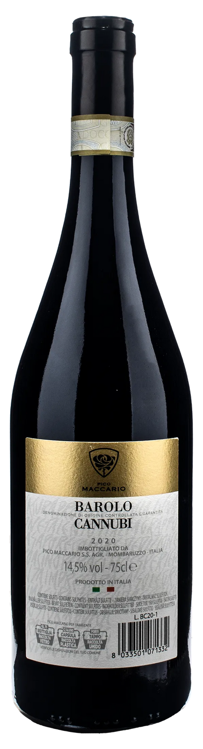 Pico Maccario Barolo Cannubi 2020