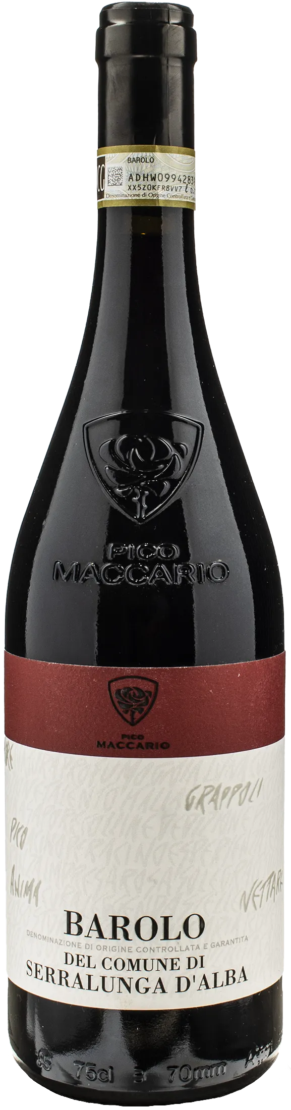 Pico Maccario Barolo del Comune di Serralunga d'Alba 2020