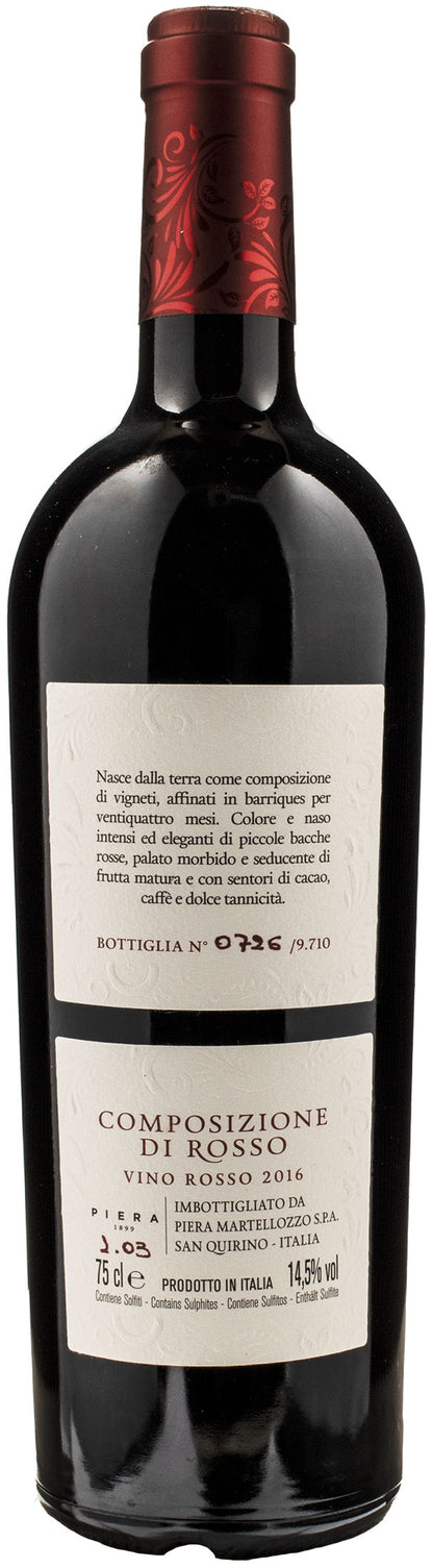 Piera 1899 Composizione di Rosso 2016
