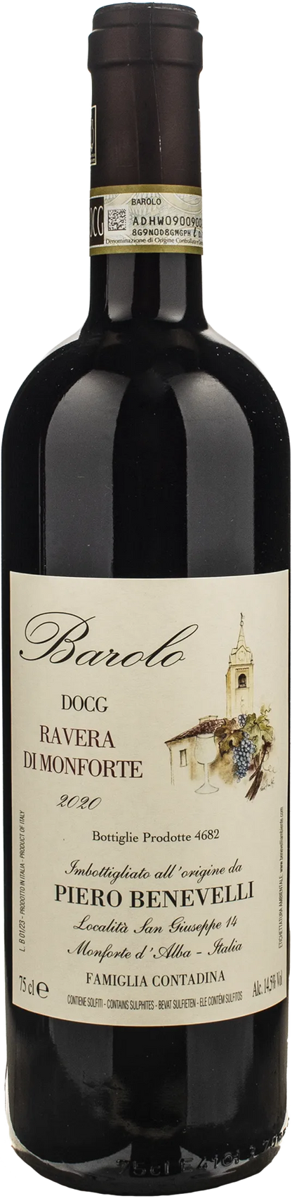 Piero Benevelli Barolo Ravera 2020