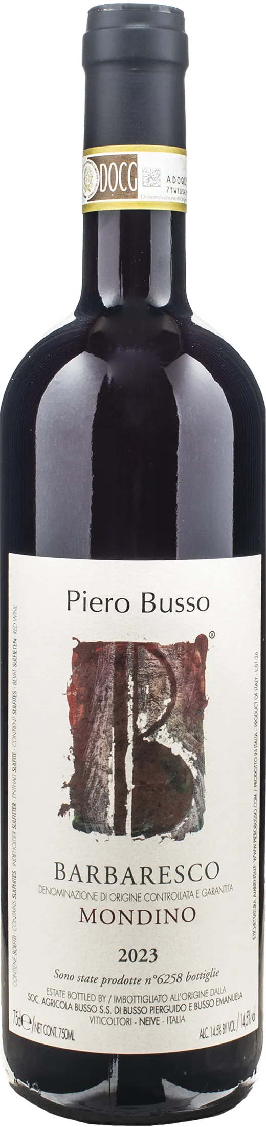 Piero Busso Barbaresco Mondino 2023