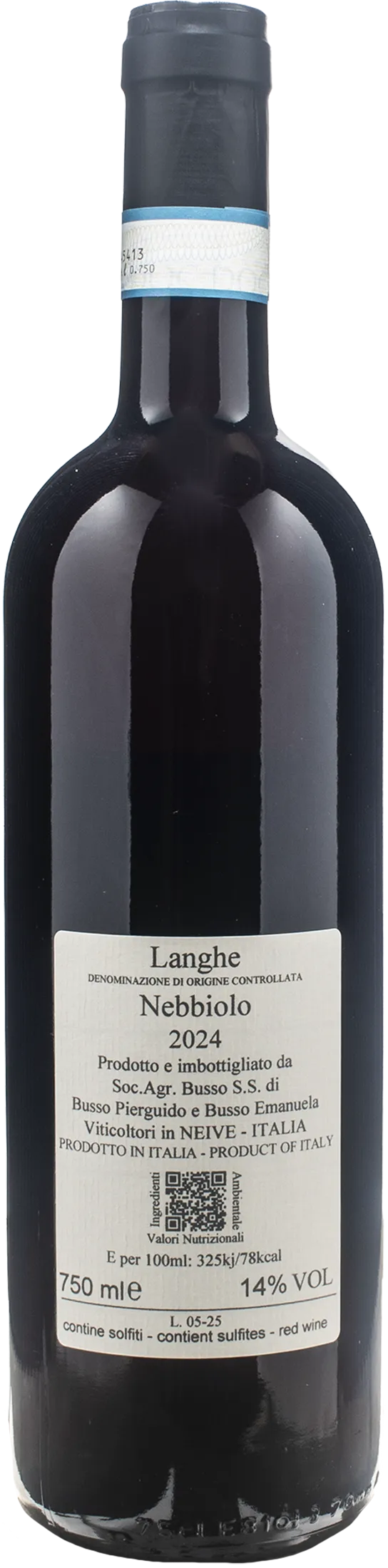 Piero Busso Langhe Nebbiolo 2024