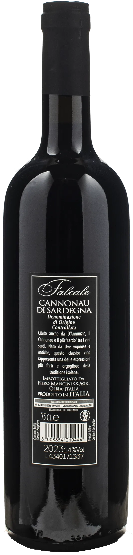 Piero Mancini Cannonau di Sardegna Falcale 2023