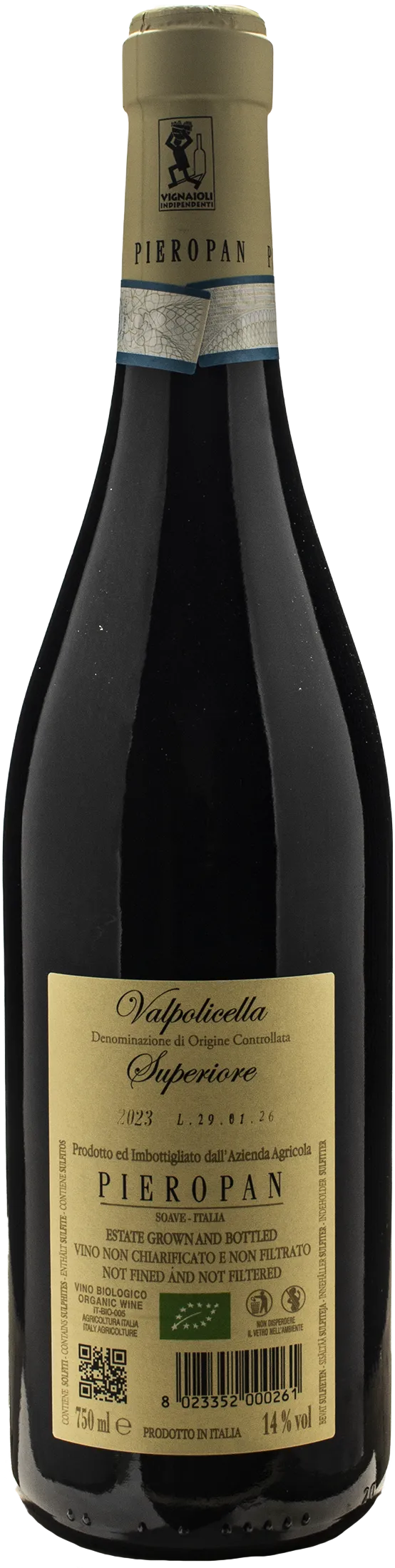 Pieropan Valpolicella Superiore Ruberpan 2023