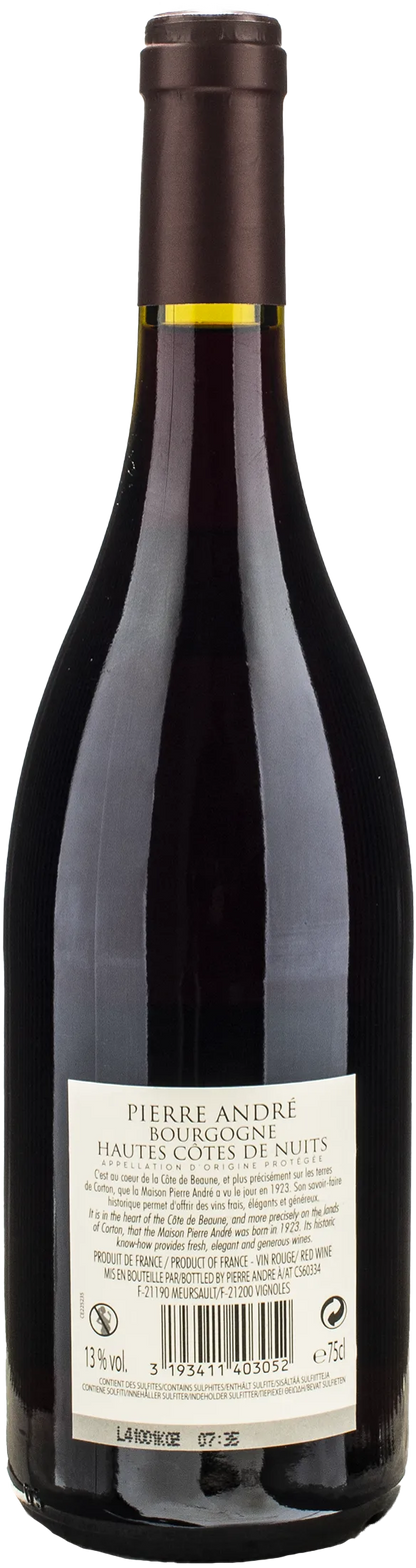 Pierre Andre Bourgogne Hautes Cotes de Nuits en Montavot 2022