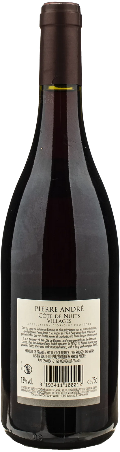 Pierre Andre Cote de Nuits Villages Rouge 2022