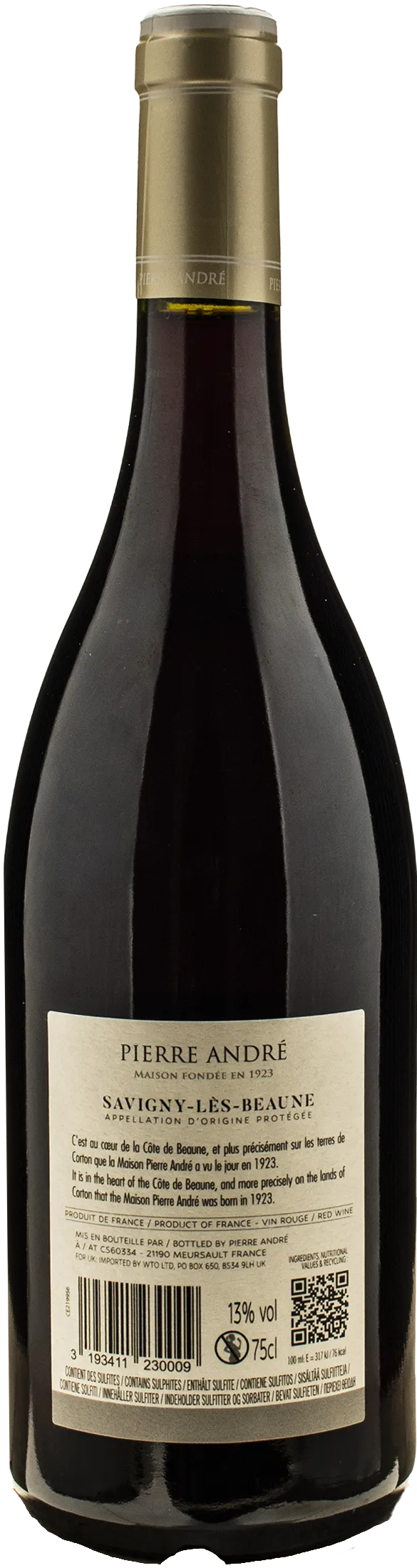 Pierre Andre Savigny Les Beaune Rouge 2022