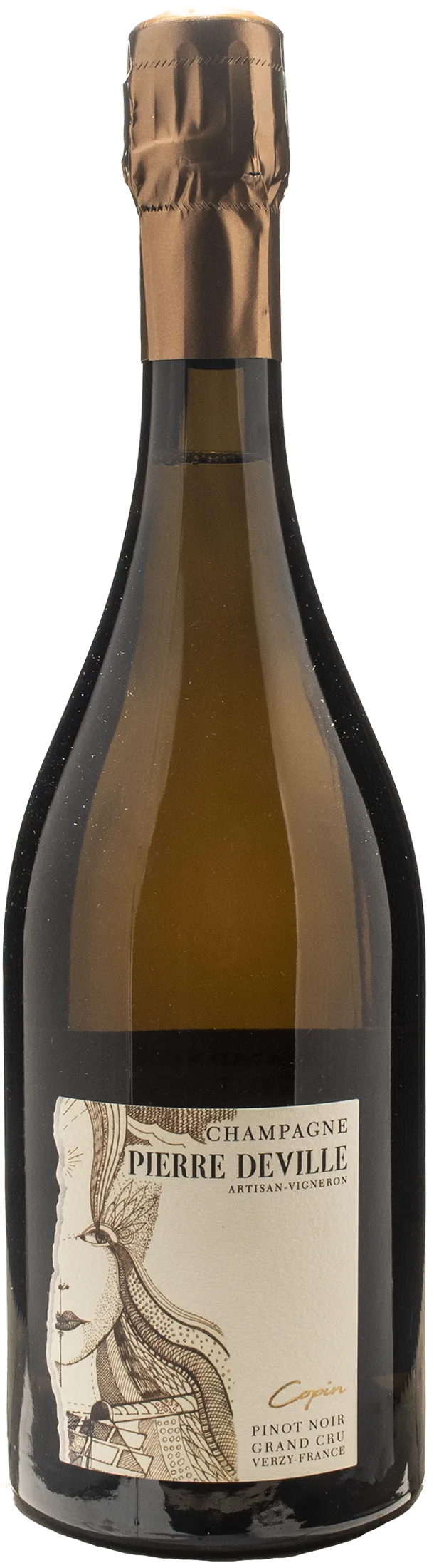 Pierre Deville Champagne Copin Pinot Noir Grand Cru Extra Brut 2021