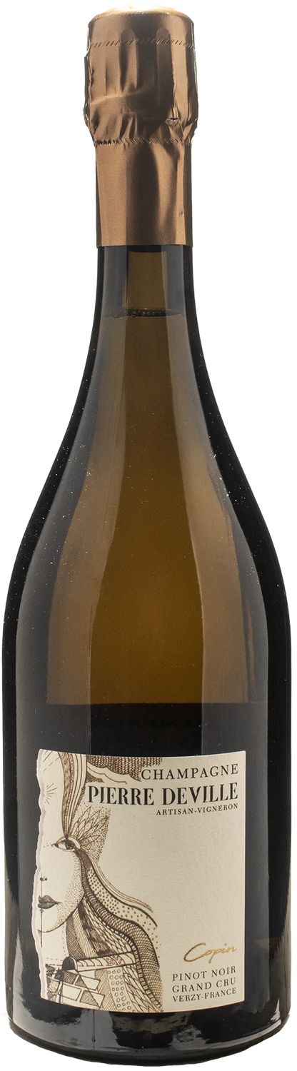 Pierre Deville Champagne Copin Pinot Noir Grand Cru Extra Brut 2021