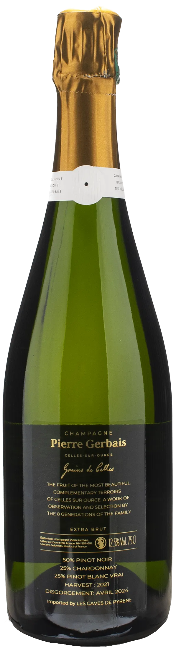 Pierre Gerbais Champagne Grains de Celle Extra Brut 2021