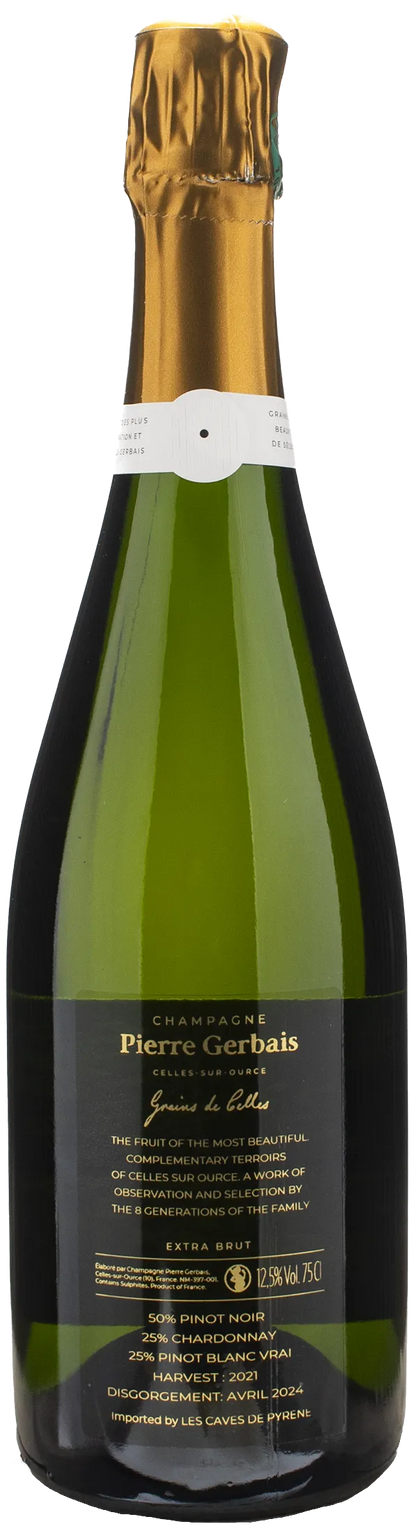 Pierre Gerbais Champagne Grains de Celle Extra Brut 2021