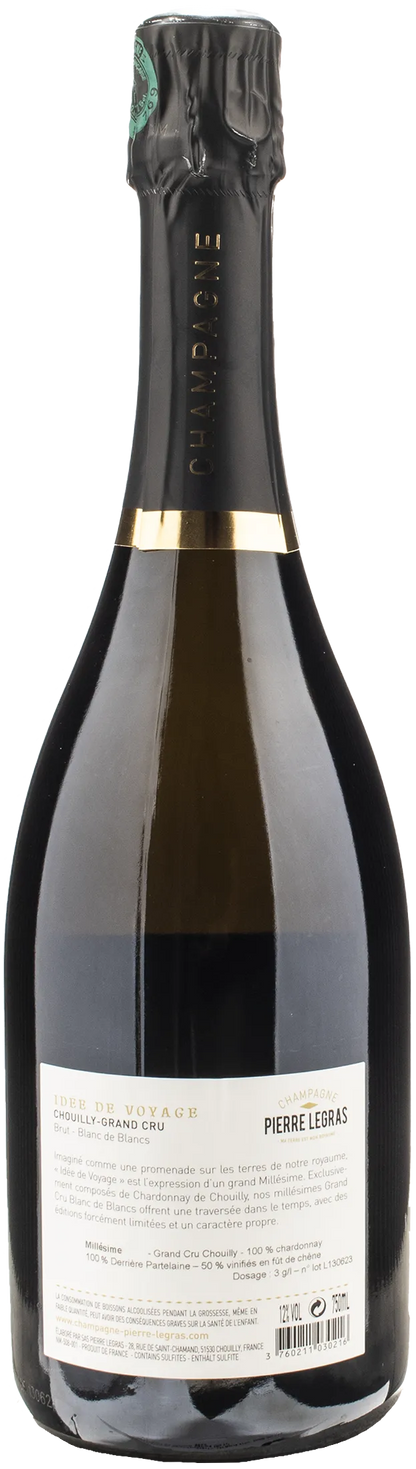 Pierre Legras Champagne Grand Cru Blanc de Blancs Brut Idee de Voyage 2013