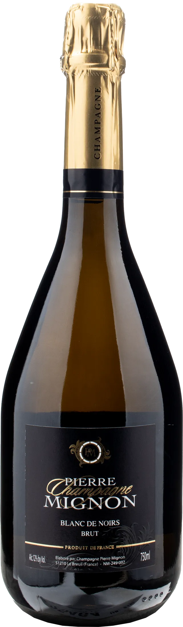 Pierre Mignon Champagne Blanc de Noirs Brut