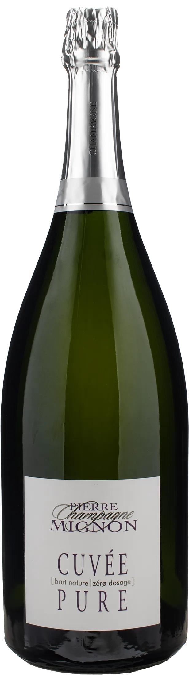Pierre Mignon Champagne Cuvee Pure Zero Dosage Brut Nature Magnum