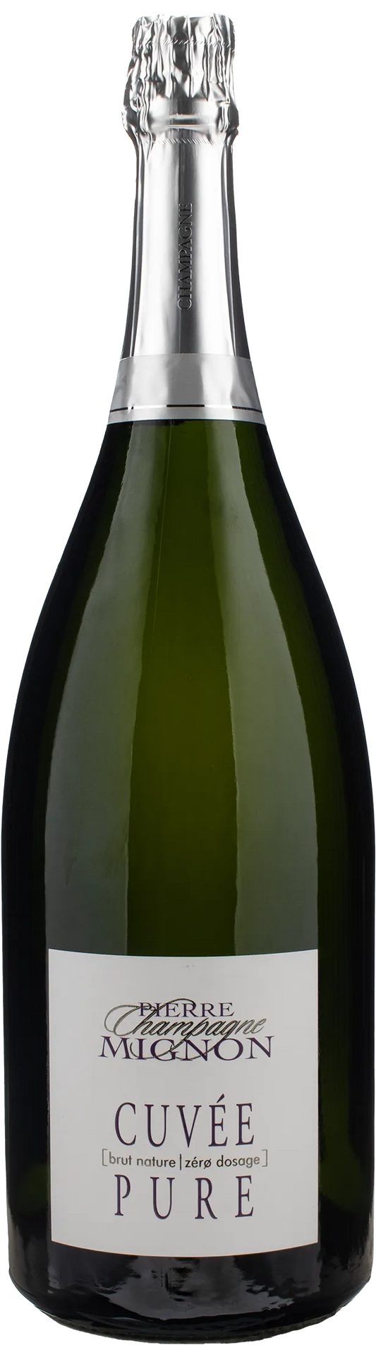 Pierre Mignon Champagne Cuvee Pure Zero Dosage Brut Nature Magnum