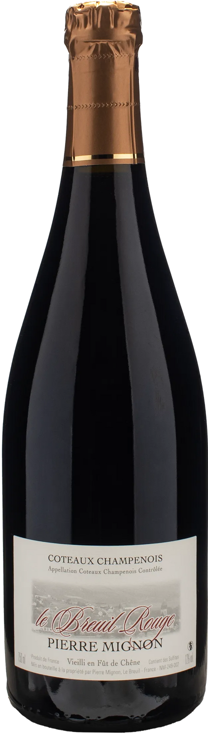Pierre Mignon Coteaux Champenoise Rouge Le Breuil