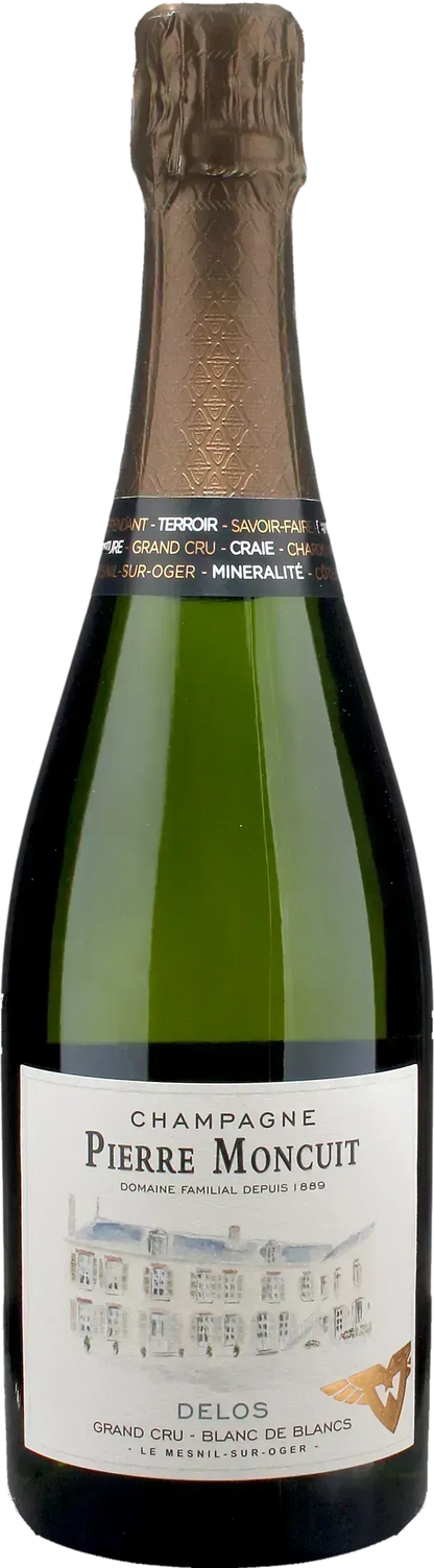 Pierre Moncuit Champagne Grand Cru Blanc de Blancs Delos Extra Brut