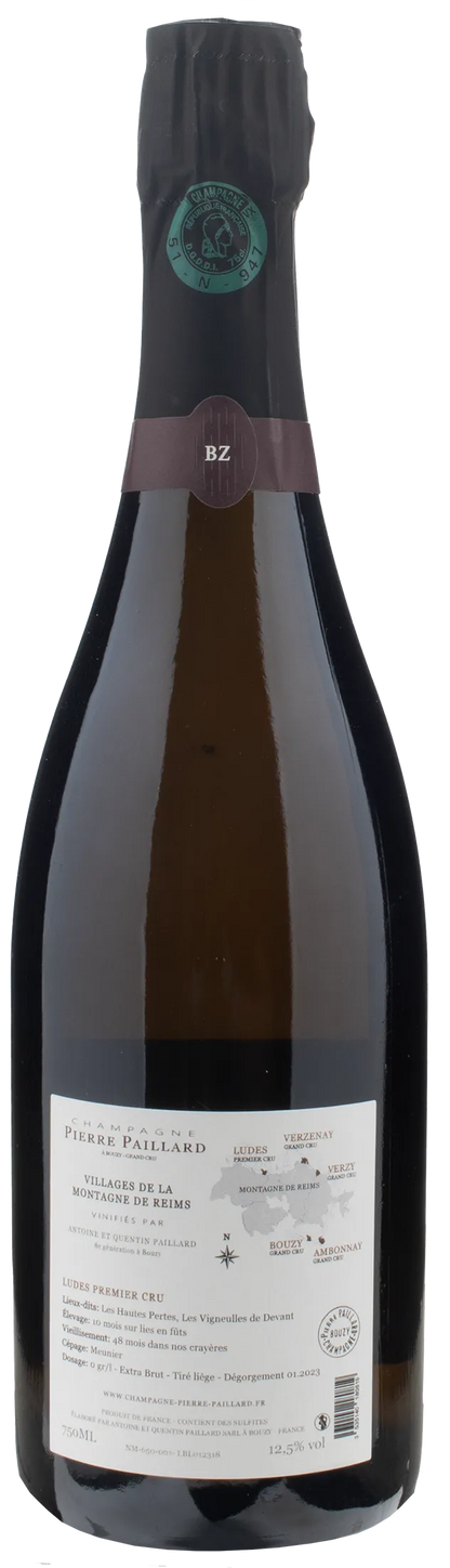 Pierre Paillard Champagne 1er Cru Ludes Vieilles Vignes 2018