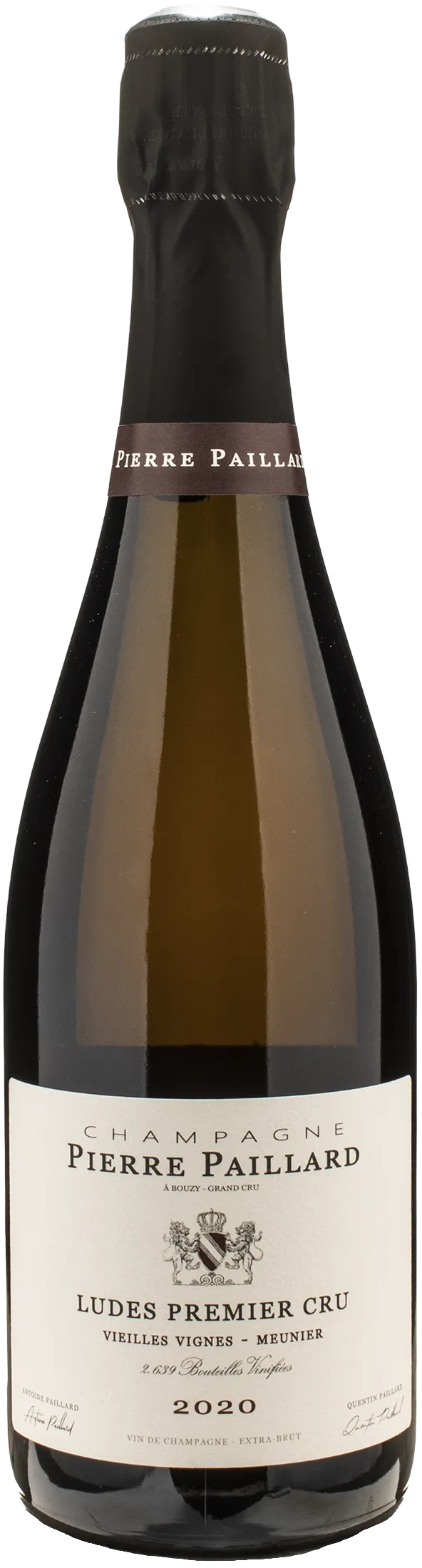 Pierre Paillard Champagne 1er Cru Ludes Meunier Extra Brut Vieilles Vignes 2020