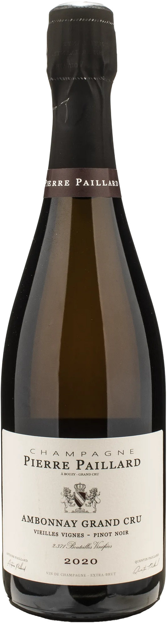 Pierre Paillard Champagne Grand Cru Ambonnay Vieilles Vignes Pinot Noir Extra Brut 2020
