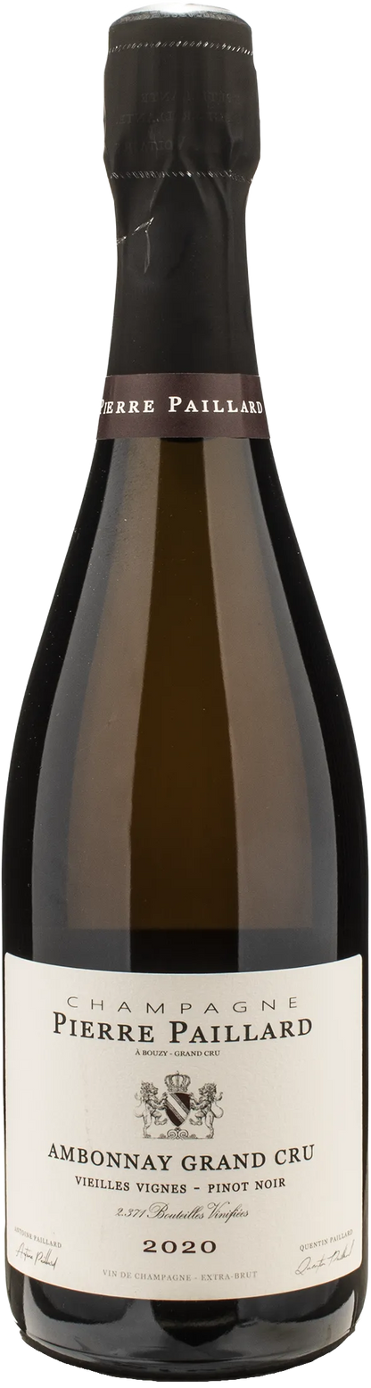 Pierre Paillard Champagne Grand Cru Ambonnay Pinot Noir Extra Brut Vieilles Vignes 2020